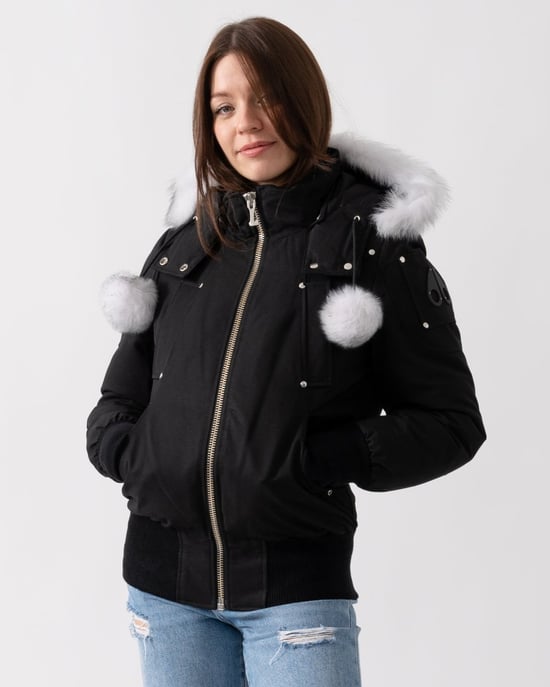 Moose Knuckles Debbie Womens Bomber Jacket
