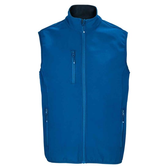 SOLS Heren Falcon Softshell Bodywarmer met rits (Koningsblauw) - Image 1