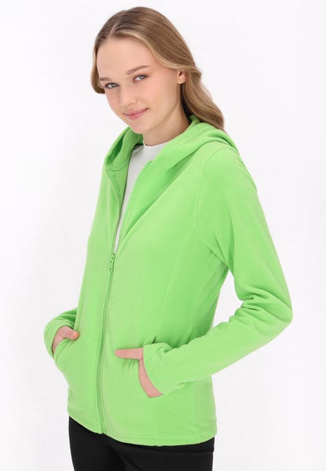 Mymo Fleece jas Dames groente - Image 3