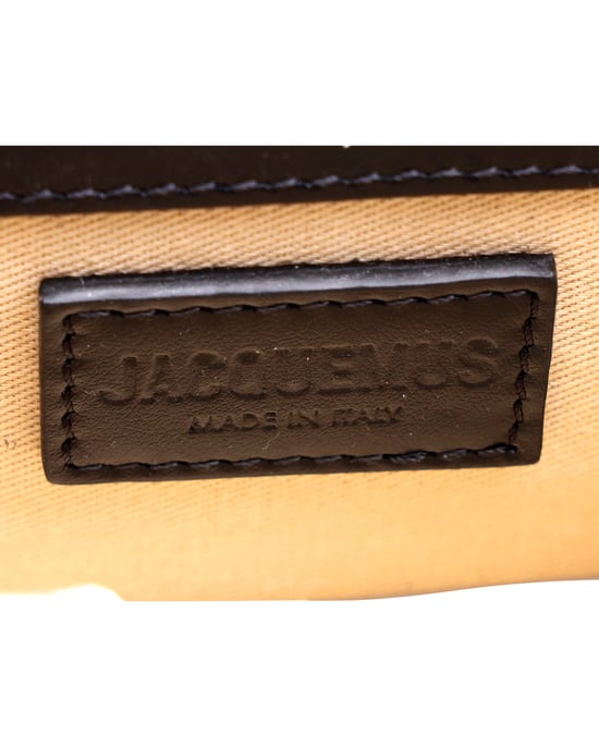 Jacquemus Le Chiquito Top Handle-väska i svart läder - Image 6