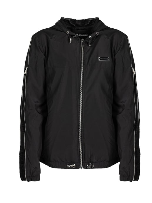 Les Hommes Jacket Windbreaker Men's Black - Image 1