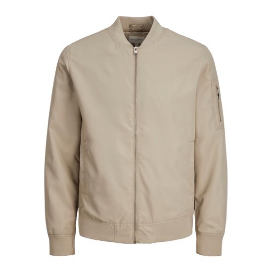 Jack & Jones Jas zomer Mash Bomber Beige - Image 1