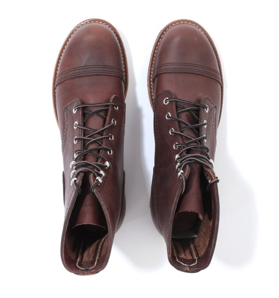 Men's Red Wing 8111 Iron Ranger Boots in Brown - Image 5