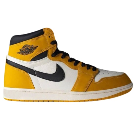 Nike Air Jordan 1 Retro High OG gele hoge sneakers - Image 1