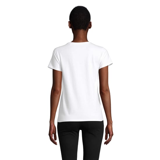 SOLS Womens/Ladies Pioneer T-Shirt (White) - Image 2