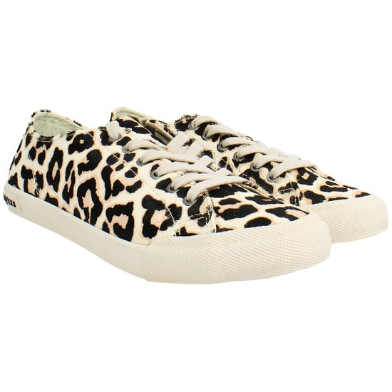 Seavees Monterey Mulholland Dames Bruine Plimsolls - Image 2