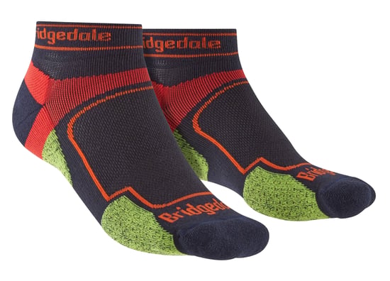 Bridgedale - Mens Running Ultralight Sport Low Socks - Navy - Image 1