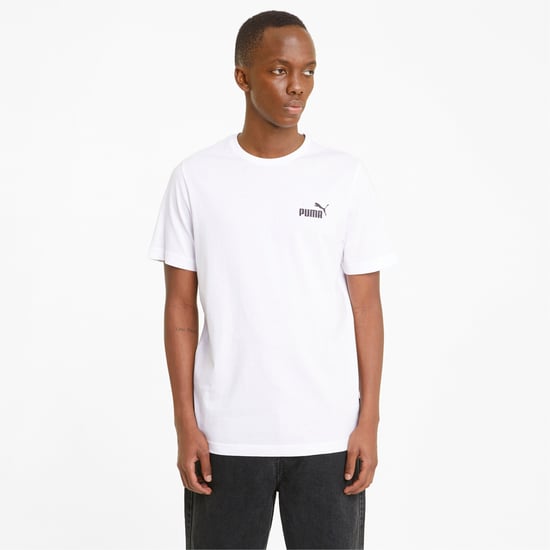 PUMA Heren Essentials Kleine Logo T-Shirt - Image 1