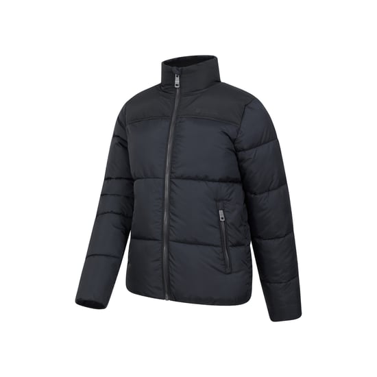 Mountain Warehouse Voltage vattenavvisande vadderad jacka för barn/ungdomar (svart) - Image 3