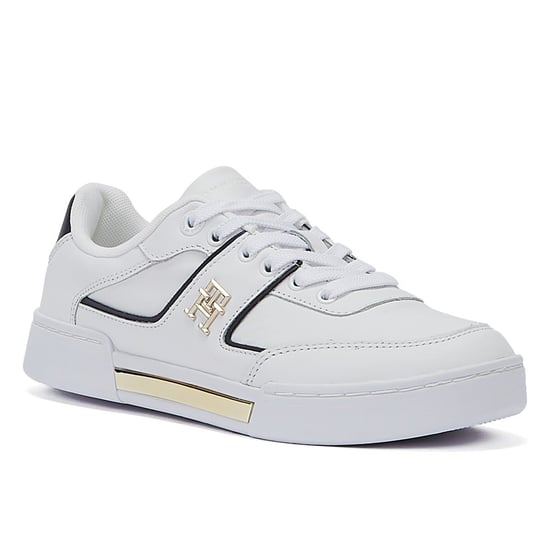 Shop Voor Tommy Hilfiger Court Prep Dames Wit/Rwb Sneakers - Image 2