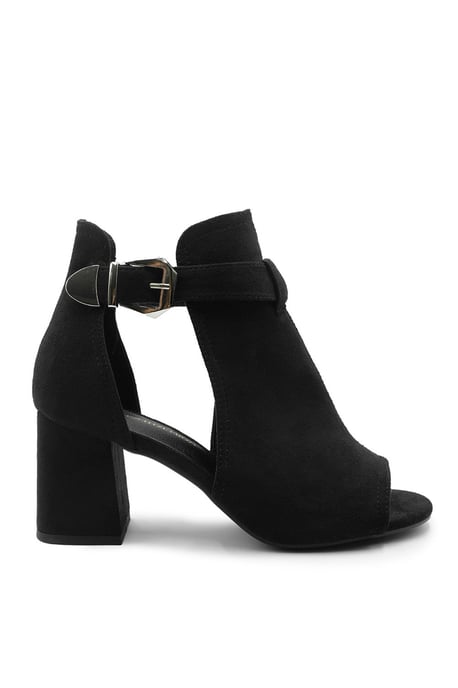 Wheres That From Womens 'Lisa' Wide Fit Block Heel With Side Buckle