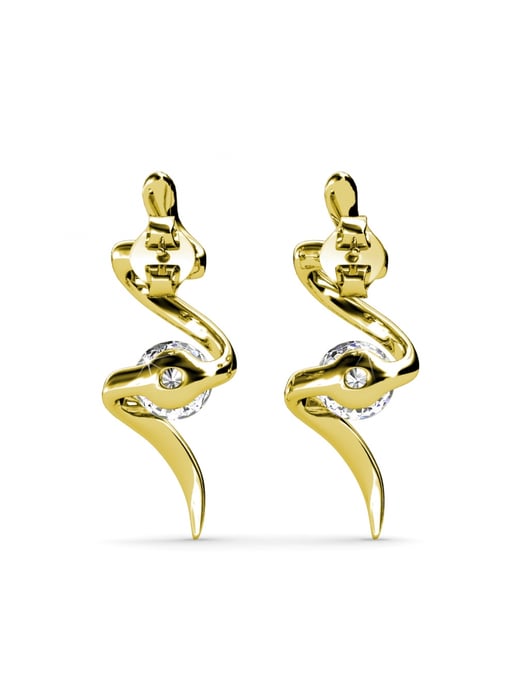 Spiral set - Gold and Crystal - Image 6