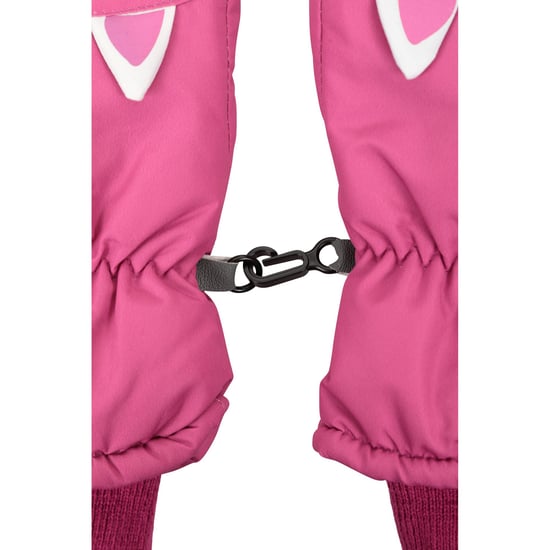 Mountain Warehouse Girls Critter Unicorn Ski Mittens (Pink)