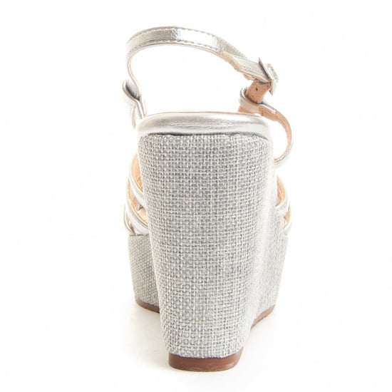 Monte Vita Wedge Sparto Sandal Wesparto5 i Silver - Image 6