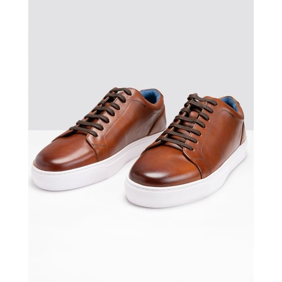 Oliver Sweeney Hayle Antiqued Calf Leather Mens Trainers - Image 2