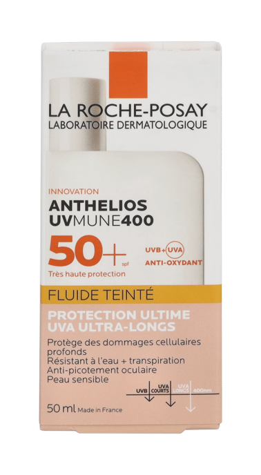 LRP Anthelios UVmune 400 Tinted Fluid SPF50+50 ml. - Image 2