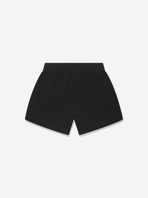 Burberry Girls Caterina Check Shorts in Black