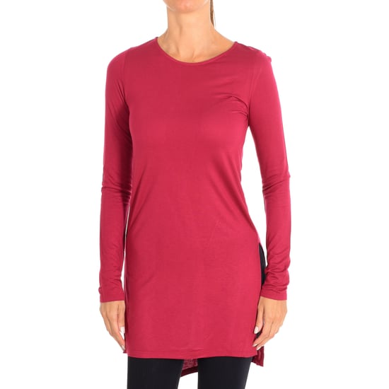 Long sleeve round neck dress 3I65E1B75 woman