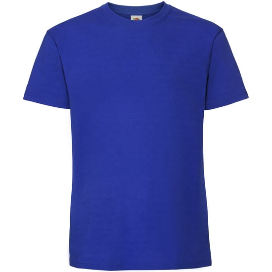 Fruit Of The Loom Mens Iconic 195 Ringspun Premium Tshirt (Royal Blue)