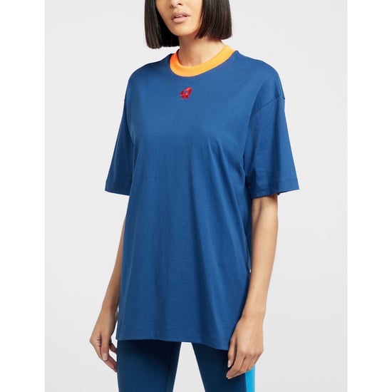 Women's Red Run Elektra Oversized T-Shirt in Navy