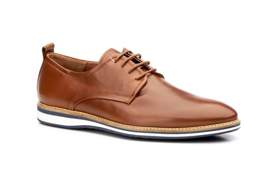 Confortable oxford Purapiel in Brown