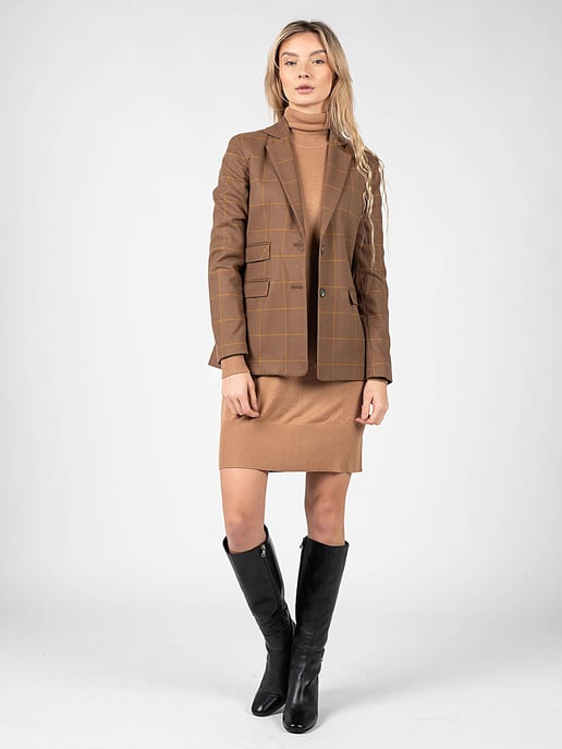 Silvian Heach Jacket Woman's Brown - Image 2