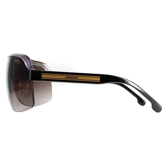 Carrera Shield Unisex Black Gold Brown Gradient Topcar 1/N