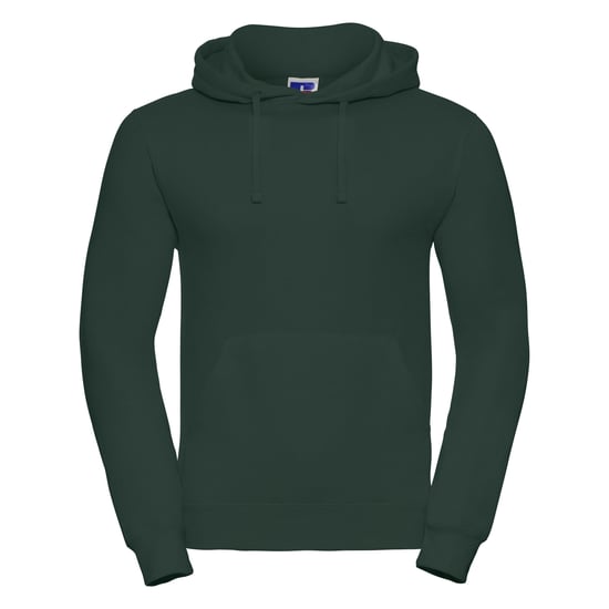 Russell Colour Mens Hooded Sweatshirt / Hoodie (Bottle Green)