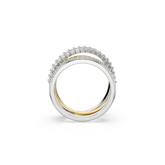 Swarovski 'Hyperbola' Dames Ring van Basismetalen - Zilver/Goud 5689729 - Image 3
