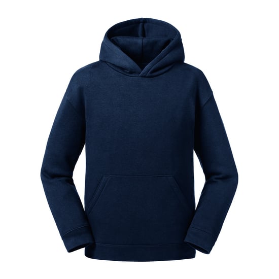 Russell Childrens/Kids Authentic Hooded Sweatshirt (French Navy)