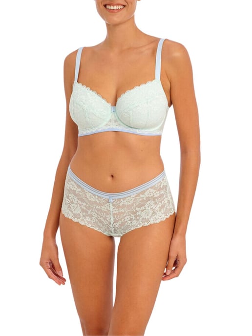 Offbeat Underwired Padded Half Cup Bra