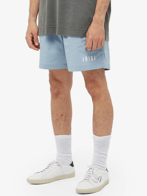 Logo Swimshorts in Light Blue - Image 3