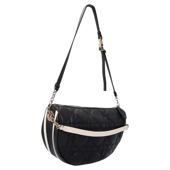 Dior Vibe Medium Hobo Bag in Black Cannage Lambskin Leather - Image 2