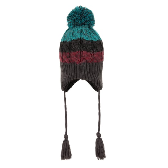 Mountain Warehouse Mens Colour Block Sherpa Lined Trapper Hat (Grey) - Image 2