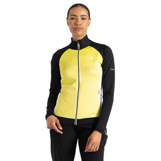 Dare 2B Womens/Ladies Elation II Core Stretch Recycled Fleece (Yellow Plum/Black) - Image 3