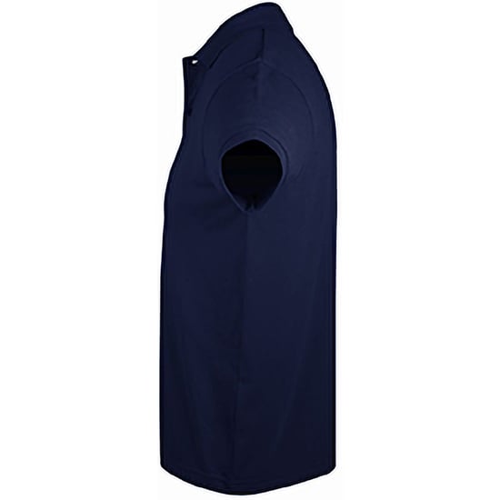 SOLS Heren Prime Pique Poloshirt met korte mouwen (Franse marine) - Image 3