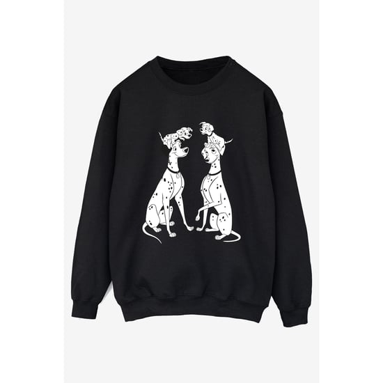 Disney Womens/Ladies 101 Dalmatians Family Sweatshirt (Black)
