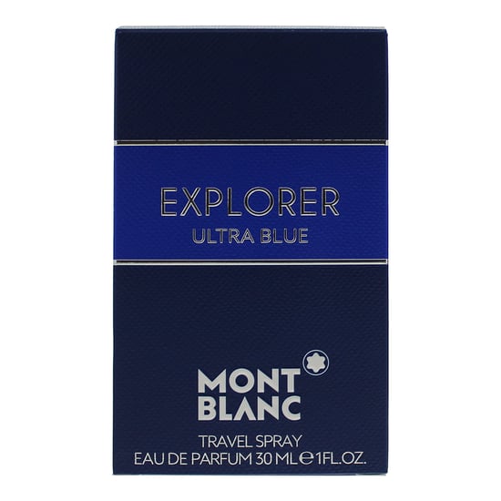 Montblanc Explorer Ultra Blue Eau De Parfum 30ml Travel Spray - Image 3