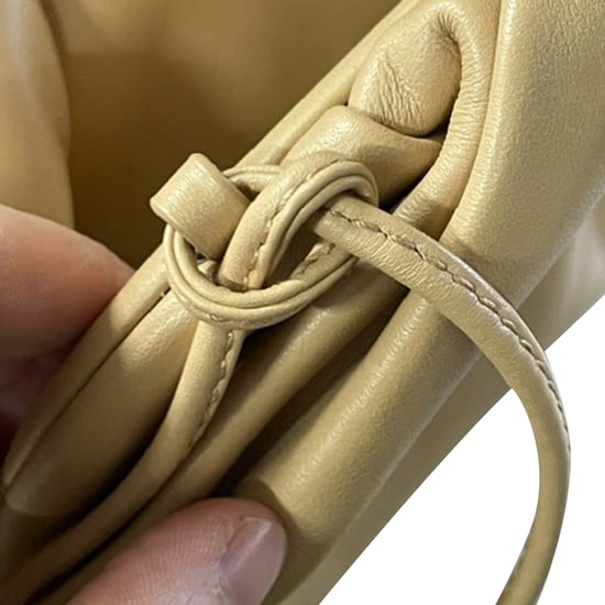 Bottega Veneta Mini Pouch 20 Sling Bag in Yellow Calfskin Leather - Image 6