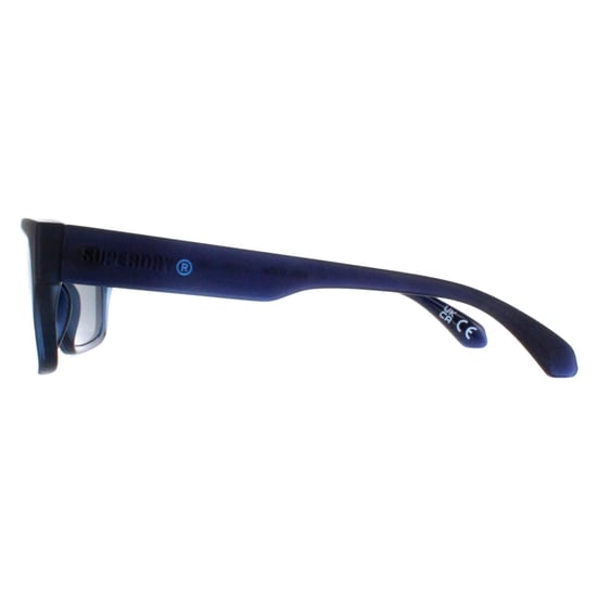 Superdry Rectangle Mens Matte Navy Silver Mirror 5004