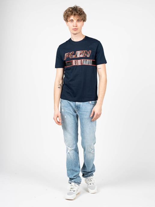 Plein Sport T-shirt Herr Blå - Image 1