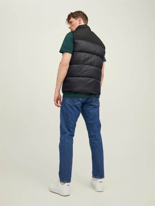 Jack & Jones Men's Zip Up Quilted Gilet - Image 2