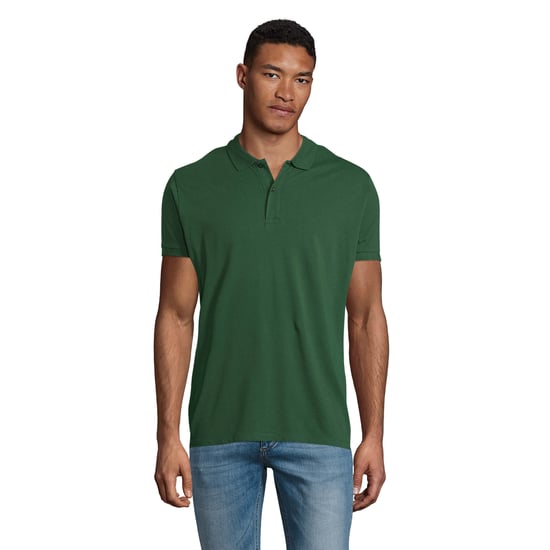 SOLS Heren Planet Poloshirt (Fles groen) - Image 1