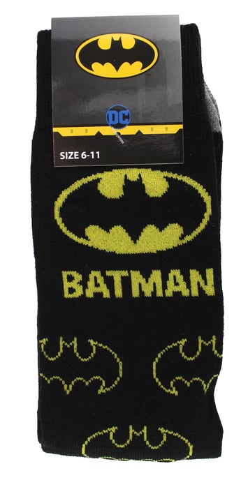 Batman Socks for Men | Assorted Design Funny Cartoon Novelty Dress Socks | Gifts for Batman Lovers - Batman - Image 2