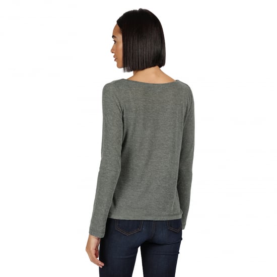 Regatta Womens/Ladies Frayda Long Sleeved T-Shirt - Image 4