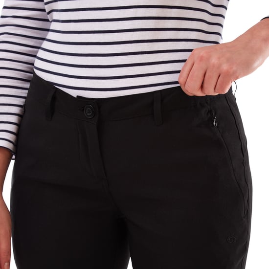 Craghoppers Dames/dames Kiwi Pro II Cabrio-broek (Zwart) - Image 6