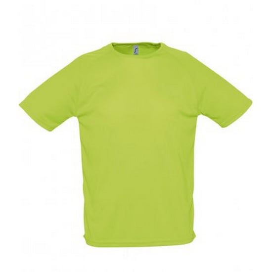 SOLS Heren Sportief T-Shirt met korte mouwen Performance (Appelgroen) - Image 4