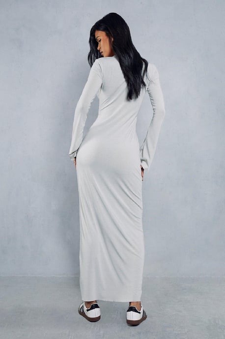 Soft Touch Jersey Scoop Neck Maxi Dress