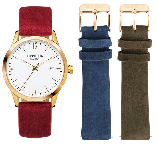 Orphelia Fashion Suede Women's Multicolour Watch OF714888