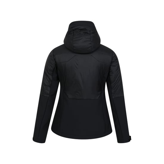 Mountain Warehouse Dam Machina Hybrid Fodrad Jacka (Svart) - Image 2
